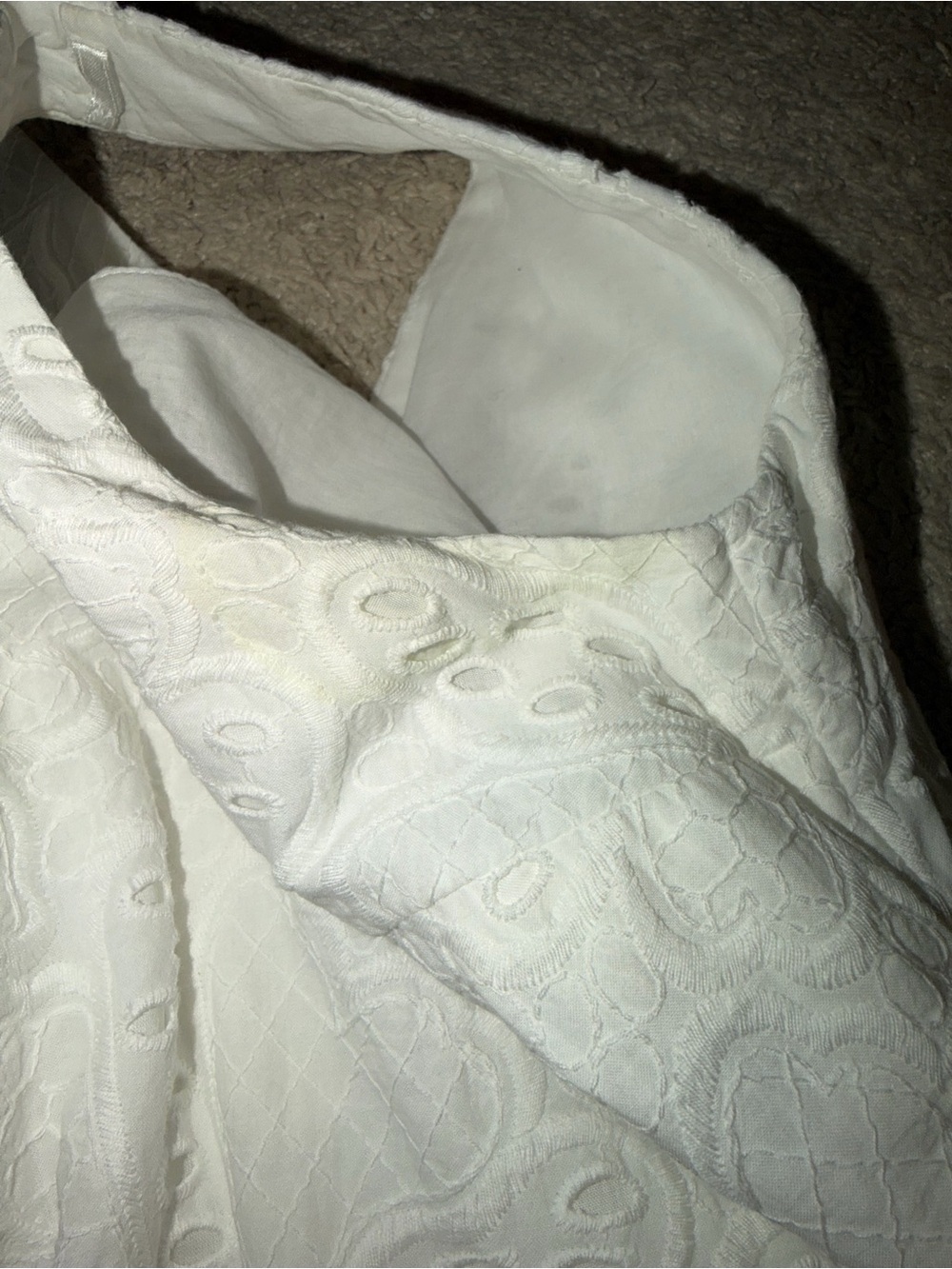 Lilly Pulitzer Madden Scallop Hem V-Neck Eyelet Dress - Picture 5 of 7